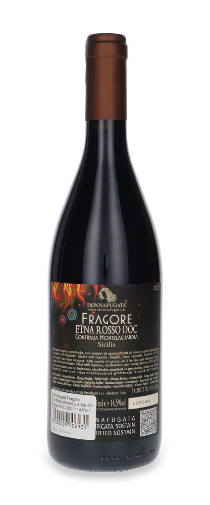Donnafugata Fragore Contrada Montelaguardia Etna Rosso DOC 2021 / 14,5% / 0,75l