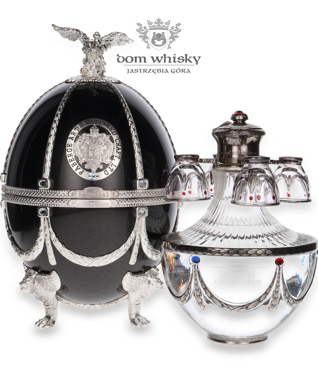 Wódka Imperial Collection Fabergé Black Metallized / 40% / 0,7l