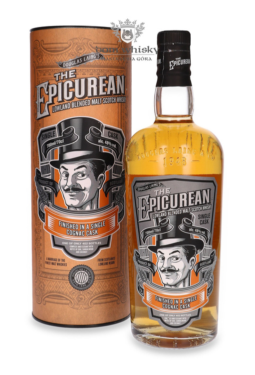 The Epicurean Lowland Blended Malt Finished in Cognac Cask / 48% / 0,7l