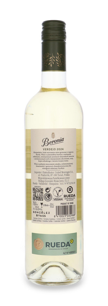 Beronia Verdejo Rueda / 13,5% / 0,75l