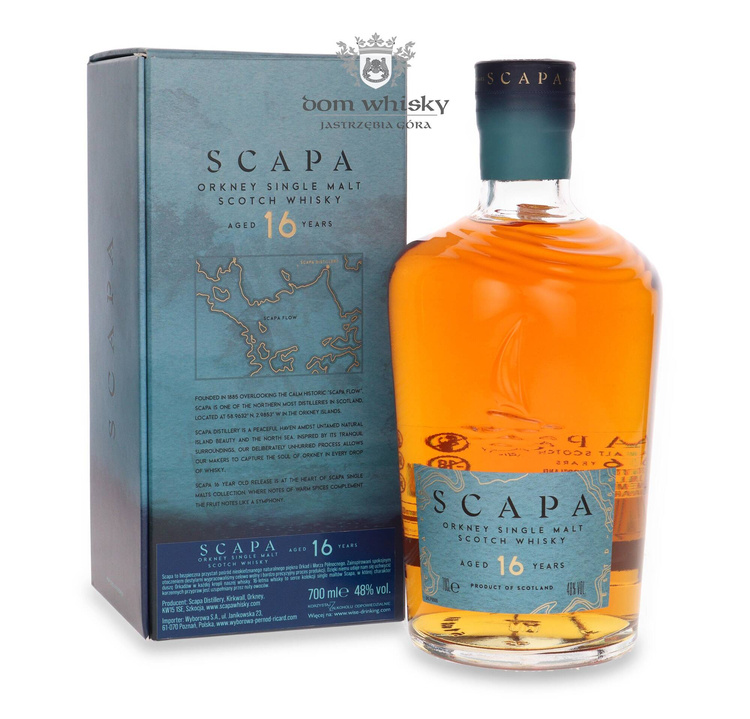 Scapa 16-letnia 48% 0,7L