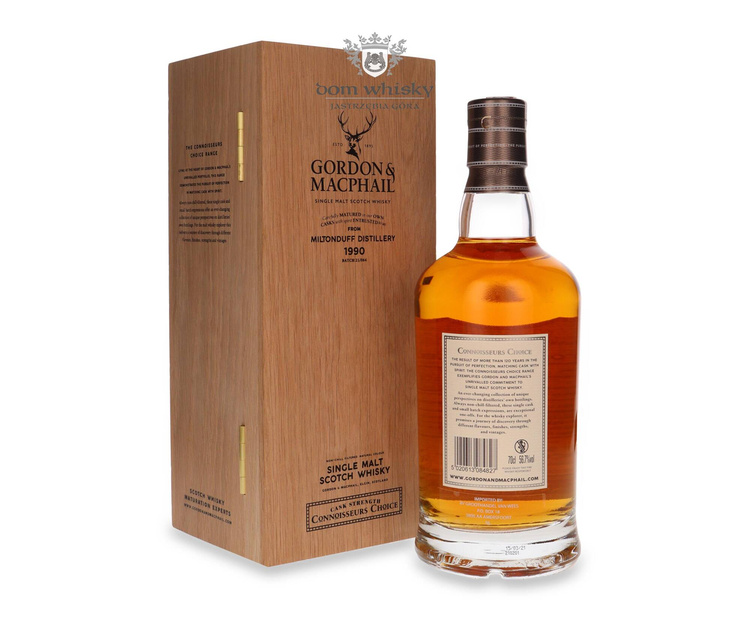 Miltonduff 30-letni (D.1990, B.2021) Connoisseurs Choice / 56,7%/ 0,7l