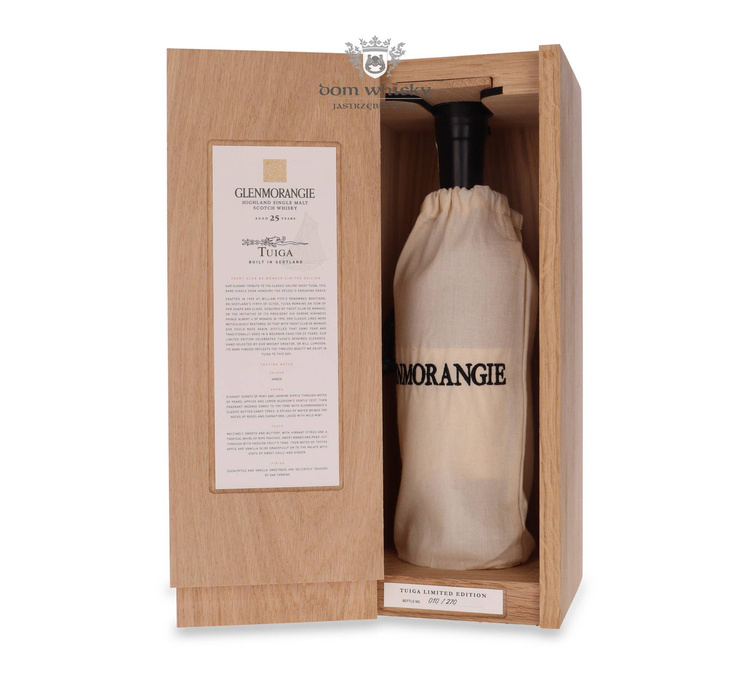 Glenmorangie Tuiga 25-letnia (Yacht Club de Monaco Limited Edition) / 52,2% / 0,7l