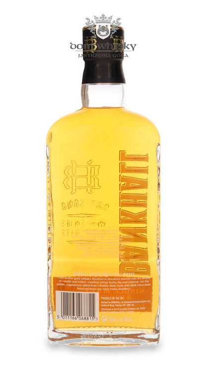 Bankhall British Single Malt Whisky / 40% / 0,7l