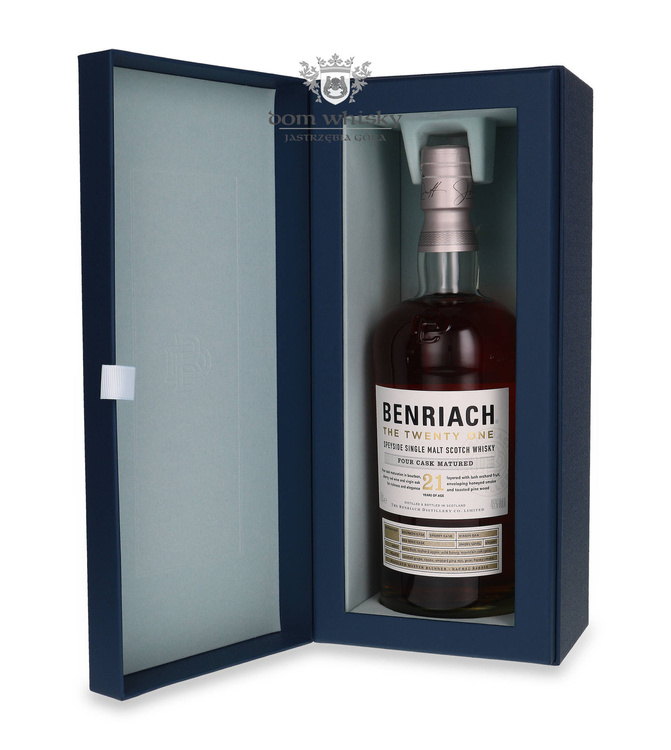 BenRiach 21-letni (The Twenty One) Four Cask Matured / 46%/ 0,7l