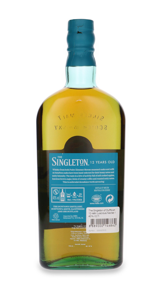 The Singleton of Dufftown 12-letni Luscious Nectar / 40% / 0,7l