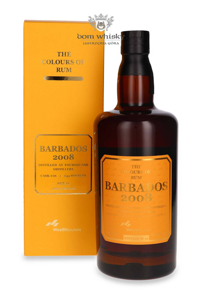 Barbados 2008, 12-year-old Limited Edition No12 The Colors Of Rum / 60.8% / 0.7l