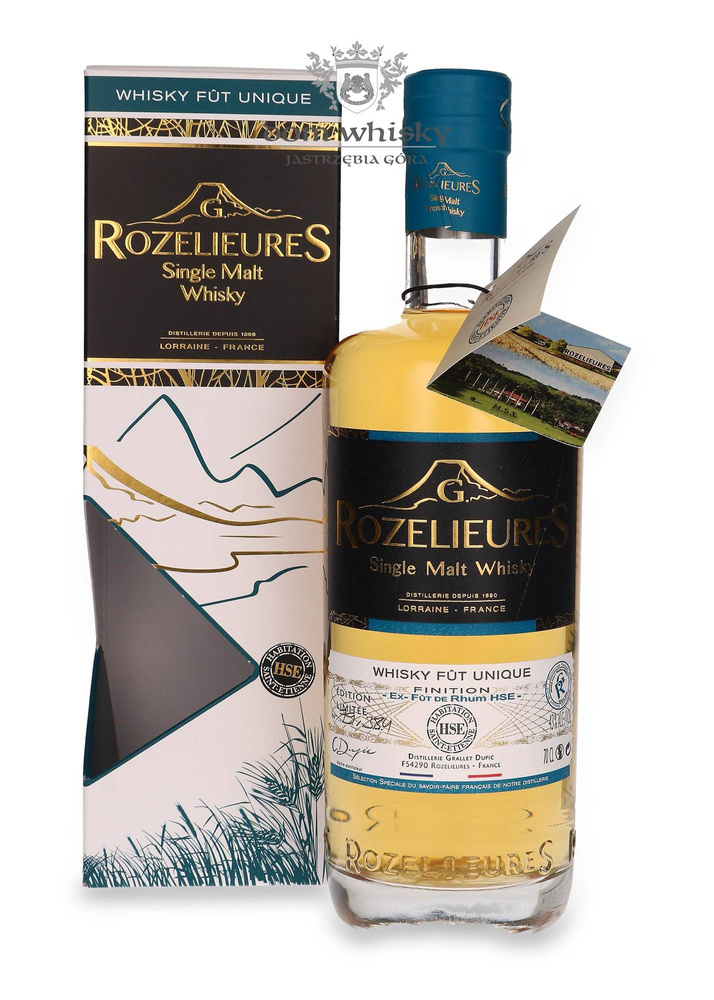 Rozelieures ex-Fût de Rhum HSE Cask Finish / 43%/ 0,7l