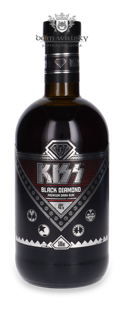 Kiss Black Diamond Premium Dark Rum / 40% / 0.5l