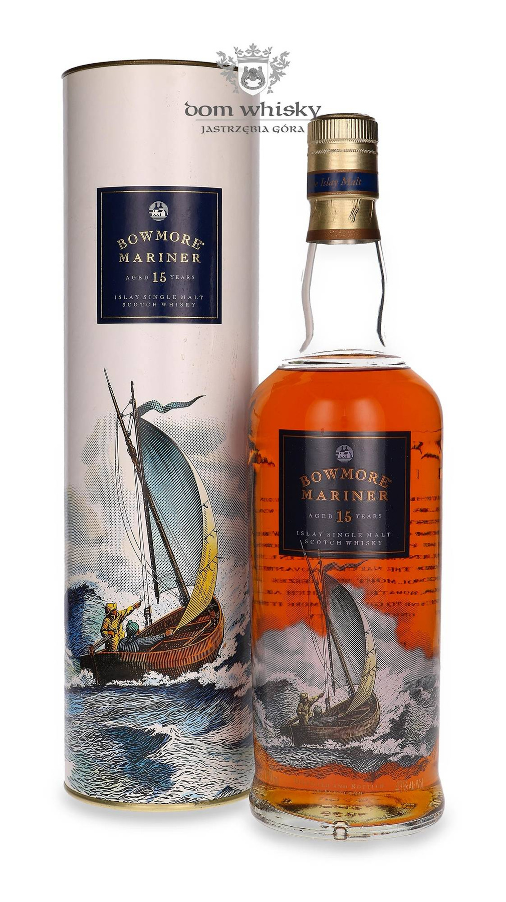 Bowmore Mariner 15 Year Old Islay Whisky 43% 0.75l Tuba
