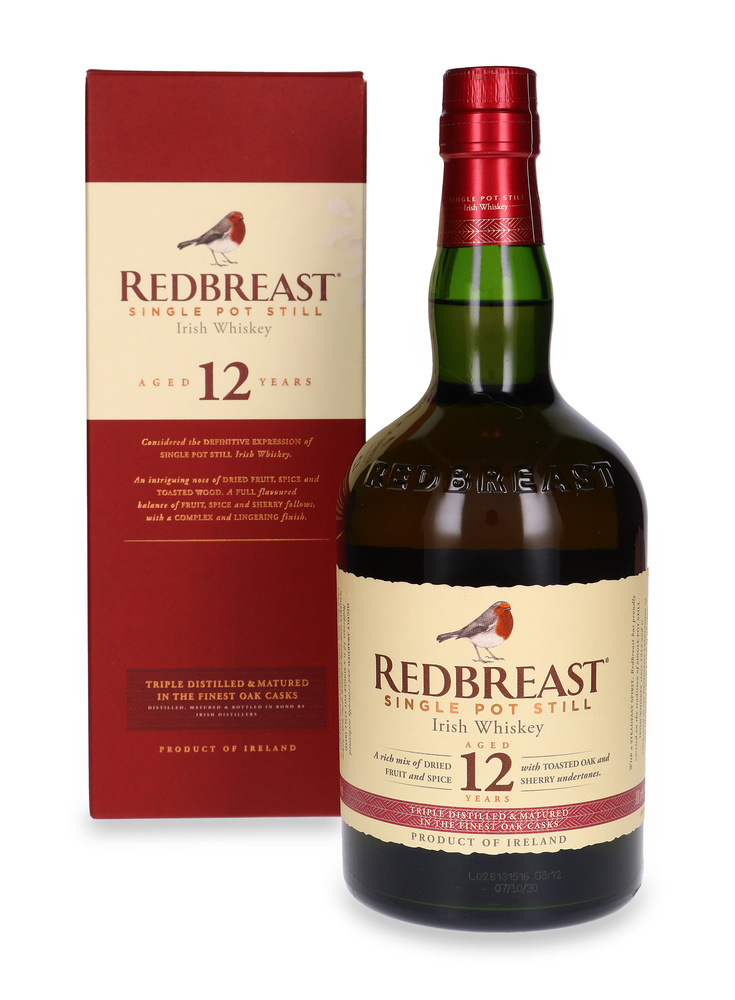 Redbreast 12-year-old Single Pot Still / 40% / 0.7l