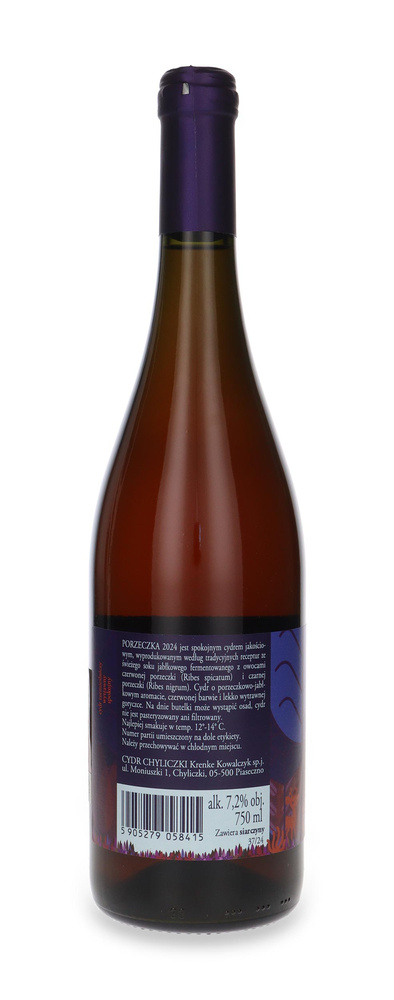Cydr Chyliczki Porzeczka 2024 Cydr Spokojny / 7,2% / 0,75l