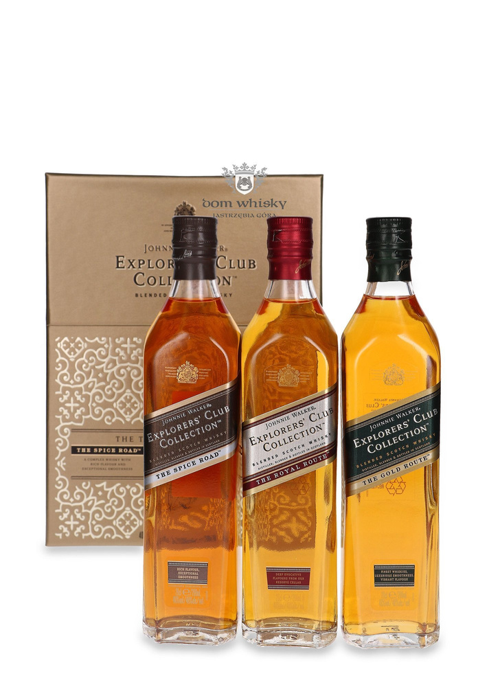 Johnnie Walker Explorers’ Club Collection/ 40%/ 3 x 0,2l