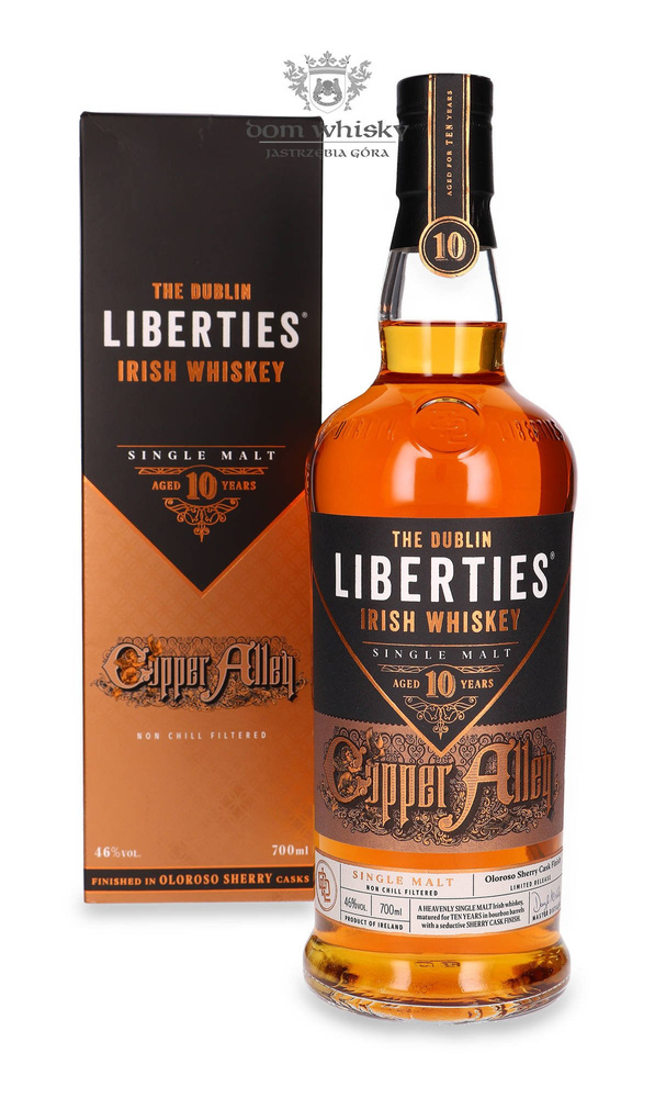 The Dublin Liberties Copper Alley, 10 years old / 46% / 0.7l