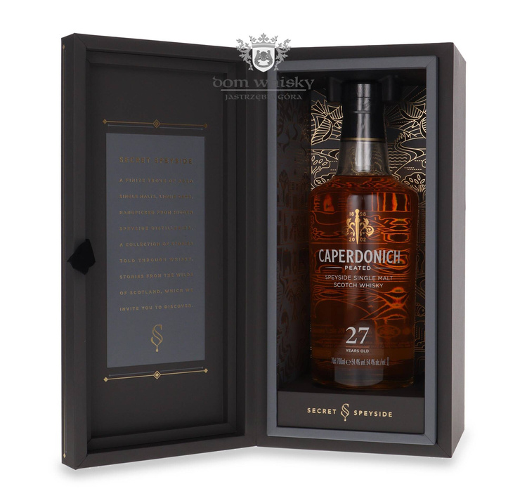 Caperdonich 27-letni Peated Secret Speyside Collection / 54,4% 0,7l