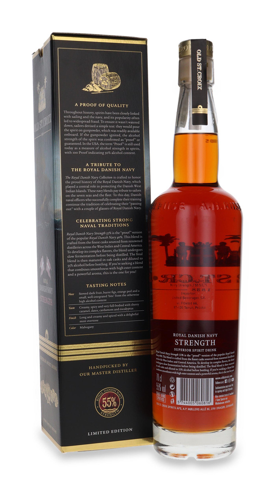 Old St.Croix Royal Danish Navy Strength Rum / 55% / 0,7l