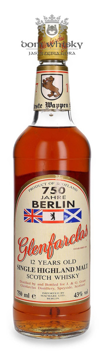 Glenfarclas 12-letni  (750 Jahre Berlin) / 43% / 0,75l