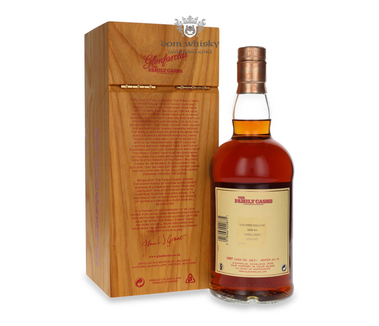 Glenfarclas The Family Casks 1987 (Bottled 2018) / 46% / 0,7l