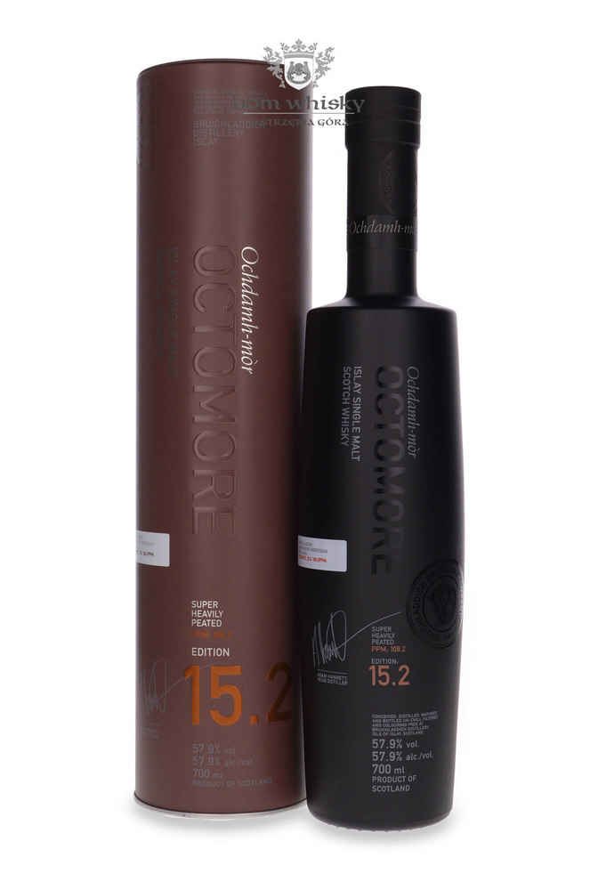 Octomore Edition:15.2 Super Heavily Peated (108.2 ppm) /57.9%/ 0.7l