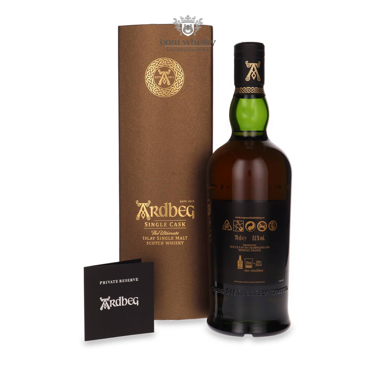 Ardbeg 21-letni (D.2000, B.2022) Oloroso Sherry Butt # 1565 / 51% / 0,7l	 