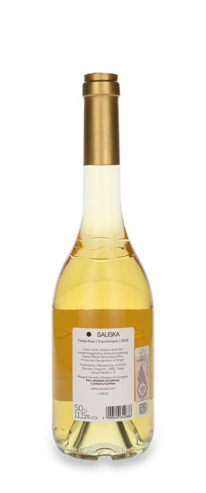 Tokaj Aszu 5 Puttonyos 2019 Sauska /11,5% / 0,5l