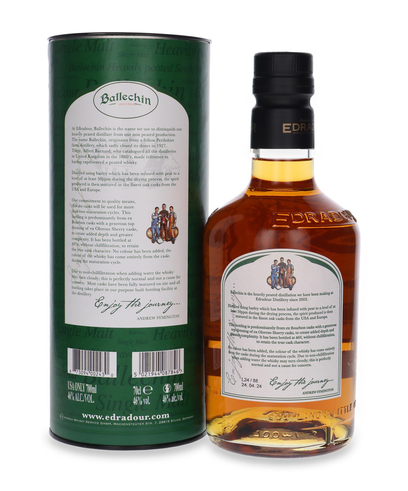 Edradour Ballechin 10-year-old / 46% / 0.7l