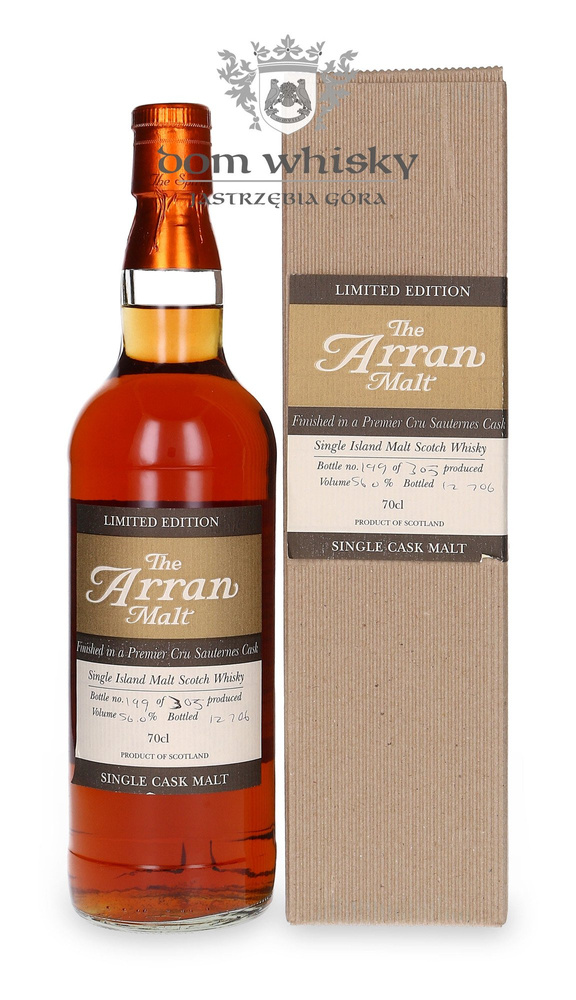 Arran Finished in a Premier Cru Sauternes Cask (B.2006) / 56% / 0,7l				