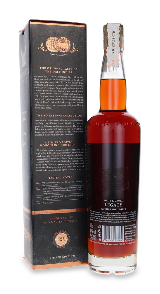 Old St.Croix XO Reserve Legacy / 42% / 0,7l