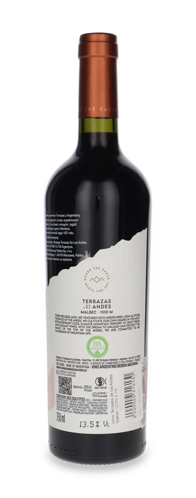 Terrazas de los Andes Malbec 2023 /13,5%/ 0,75l
