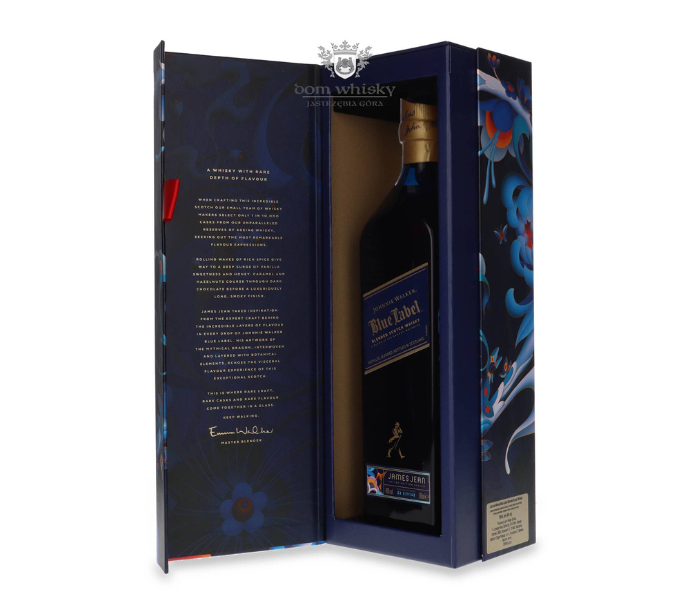 Johnnie Walker Blue Label Year Of The Wood Dragon X James Jean 2024 / 40%/ 0.7l