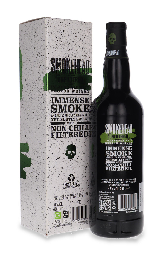 Smokehead Unfiltered Islay Single Malt / 46% / 0,7l