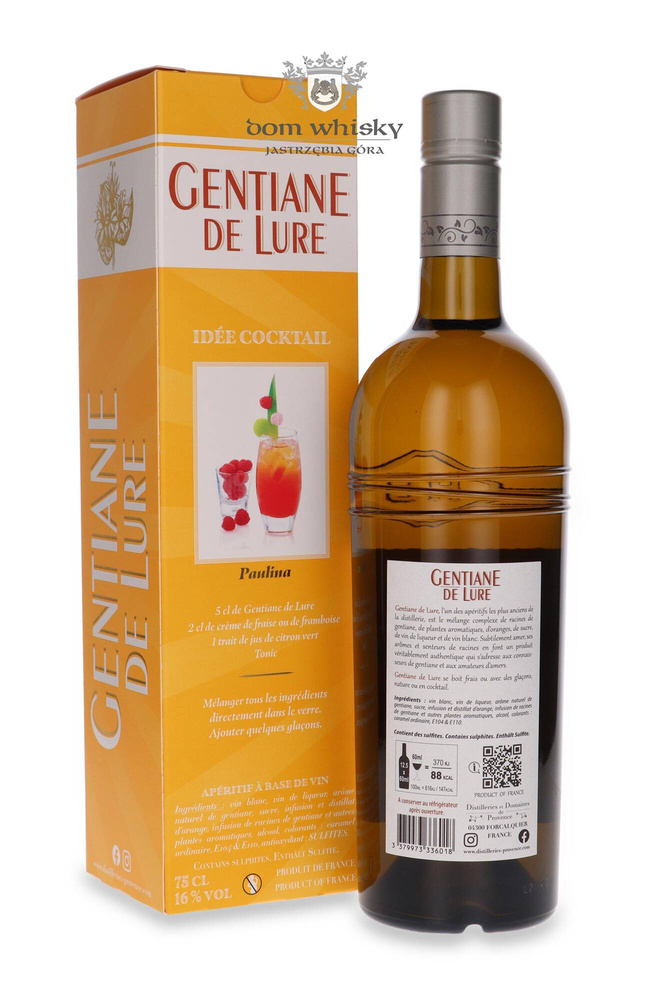 Gentiane De Lure Aperitif / 16% / 0.75l