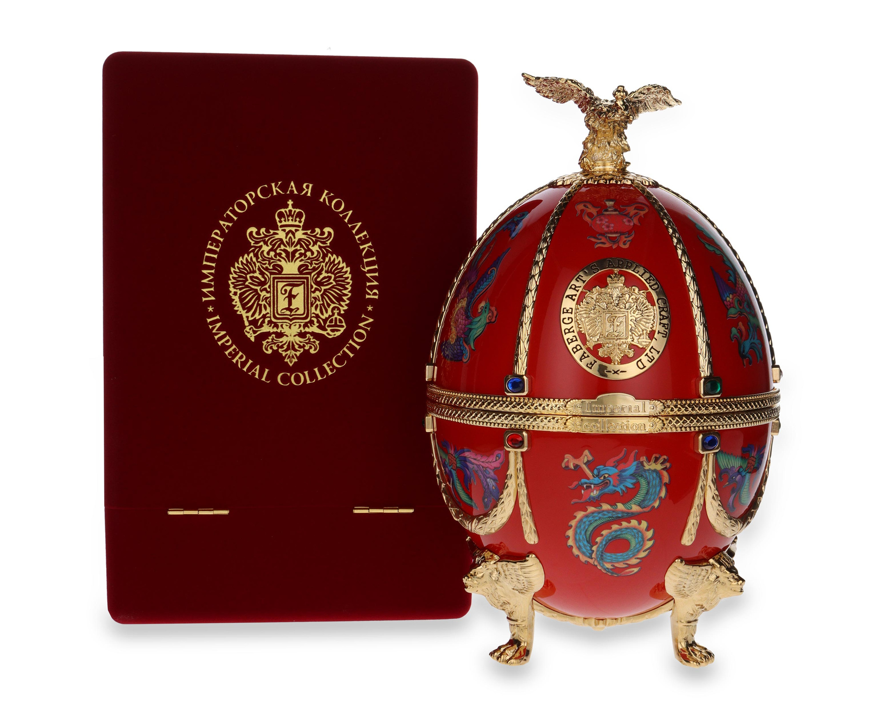 Wódka Imperial Collection Fabergé Red Dragon 40% 0,7l