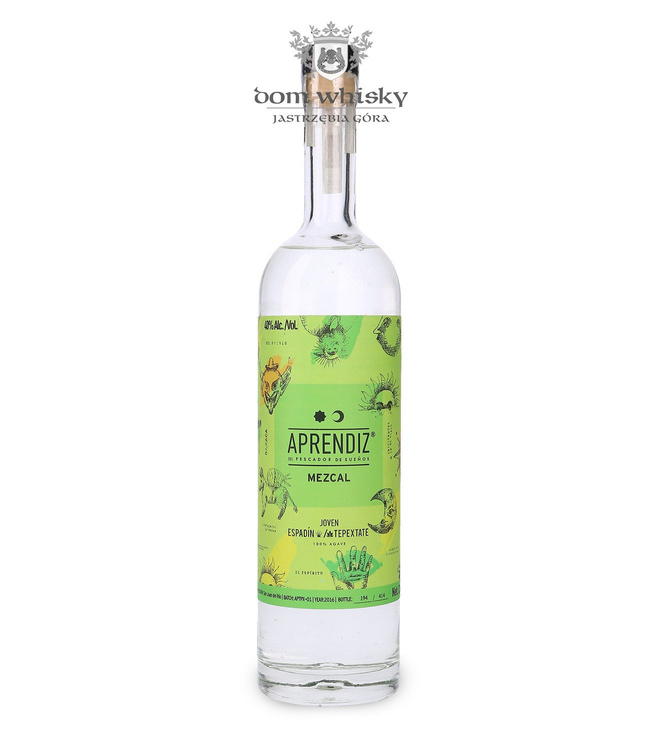 Mezcal Aprendiz Joven Espadin-Tepextate  / 40% / 0,7l