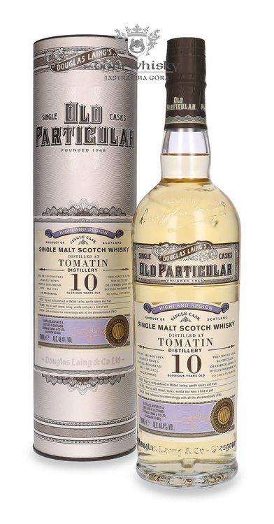 Tomatin 10-letni (D.2008, B.2019) Douglas Laing’s Old Particular / 48,4%/ 0,7l