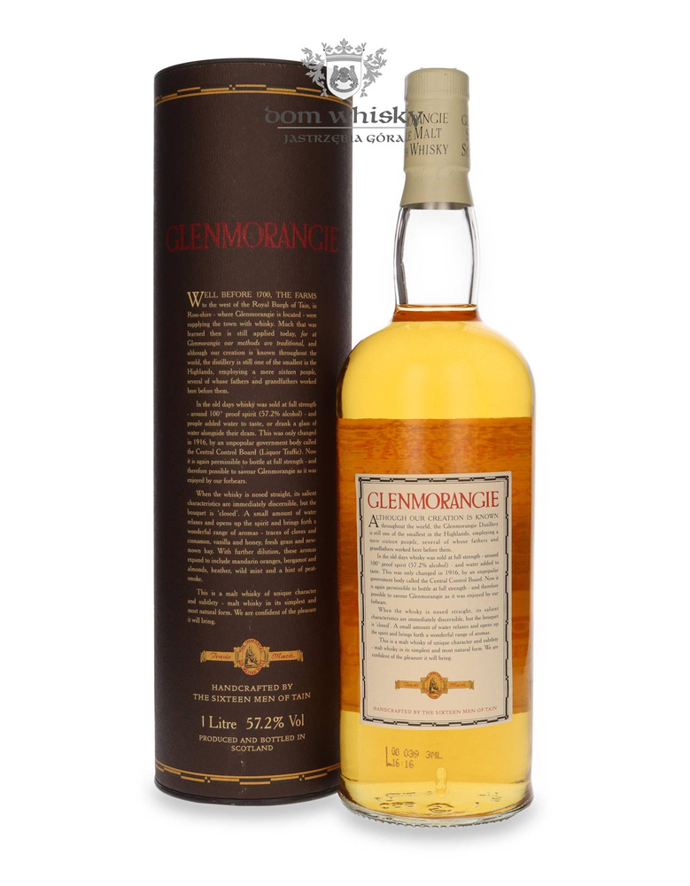 Glenmorangie 10-letni 100 Proof / 57,2% / 1,0l