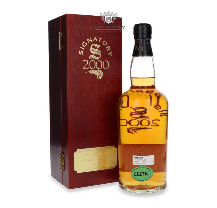 Bowmore 31-letni (D.1968, B.1999) Millenium Edition Signatory Vintage / 43%/0,7l