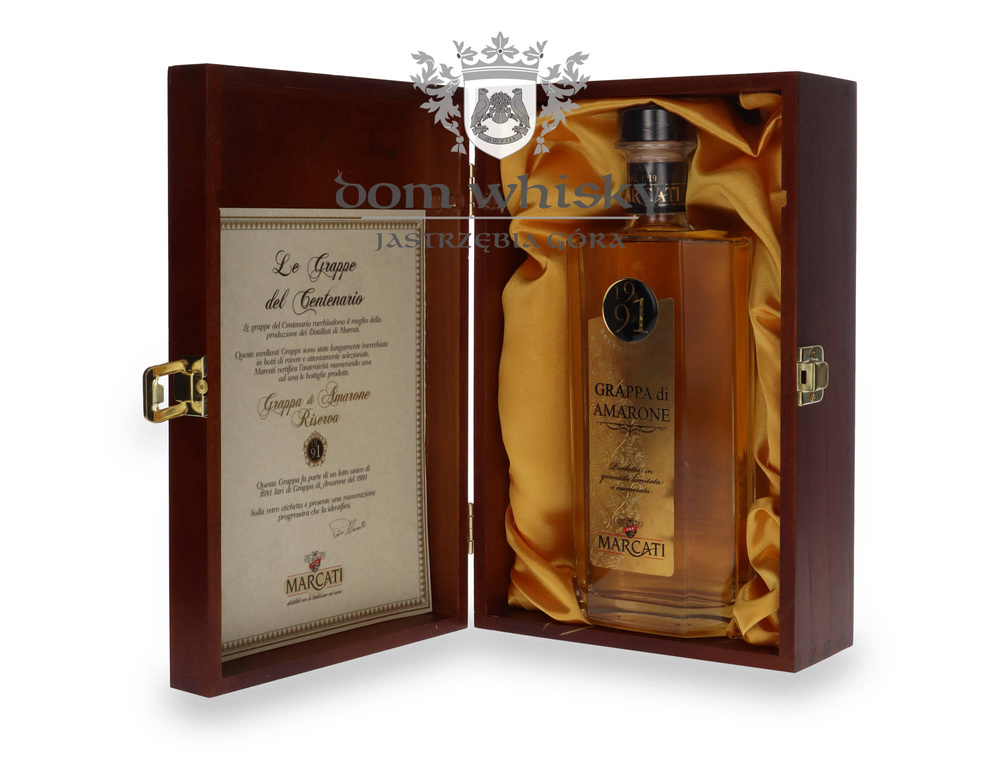 Marcati Grappa Amarone 1991 / 40% / 0.5l