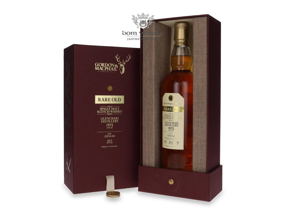 Glencraig 1975 (Bottled 2012) Rare Old, Gordon &amp; MacPhail / 46%/ 0.7l