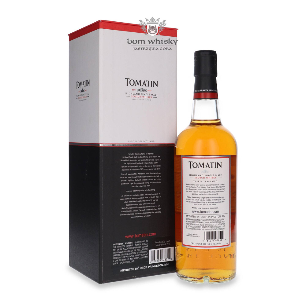 Tomatin 30-year-old / 46% / 0.75l
