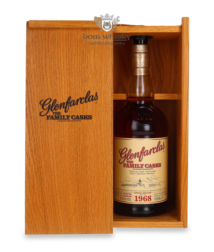 Glenfarclas The Family Casks 1968 (Bottled 2009) Selected by Luc Timmermans /51% /0.7l