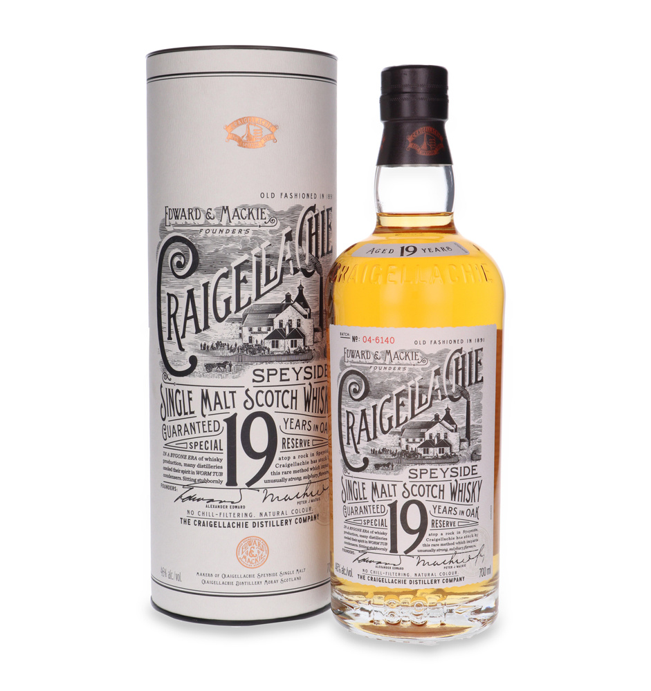 Craigellachie Special Reserve 19-letnia, Batch No. 04-6140 / 46%/ 0,7l