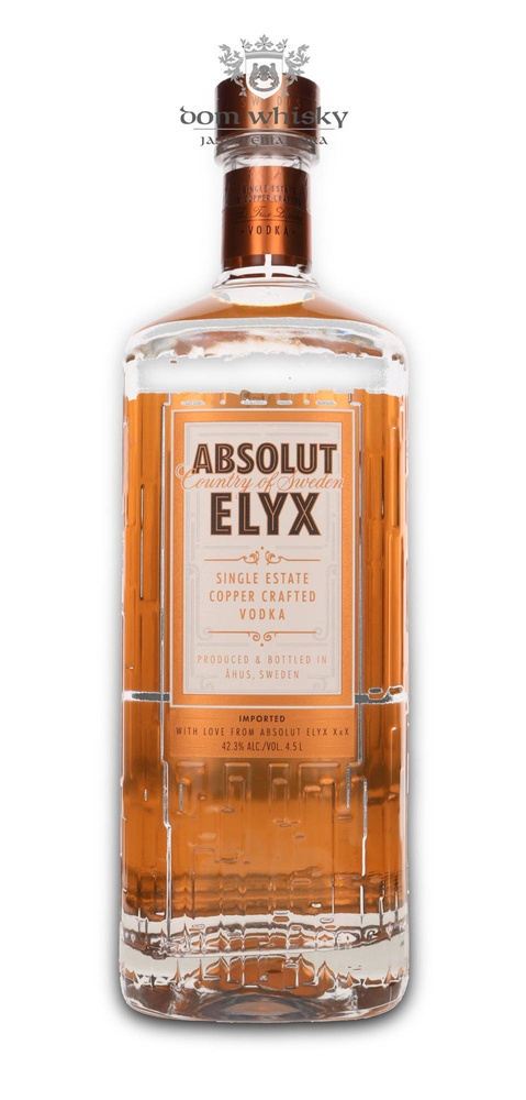 Wódka Absolut Elyx /bez opakowania / 42,3% / 4,5l