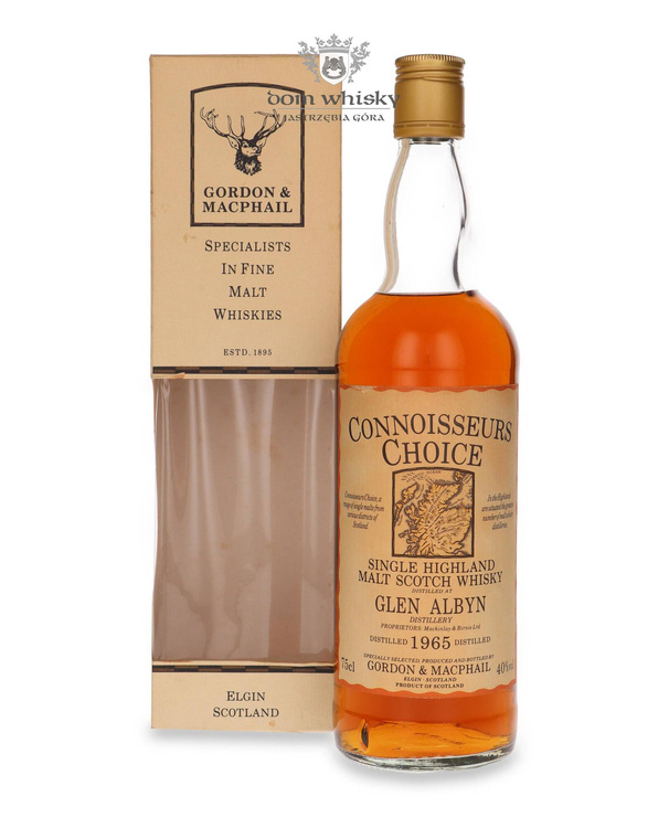 Glen Albyn 1965; Connoisseurs Choice G&M / 40%/ 0,75l