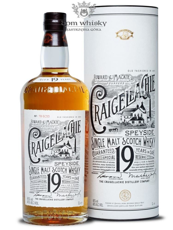 Craigellachie 19-letni Travel Retail Exclusive / 46% / 1,0l