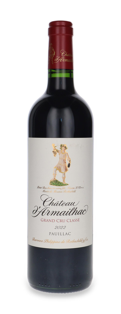 Chateau d'Armailhac Pauillac Grand Cru Classé 2022 /14,5% / 0,75l