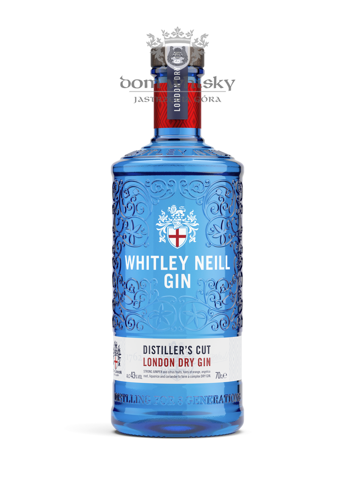 Whitley Neill Distiller’s Cut London Dry Gin / 43%/ 0,7l	