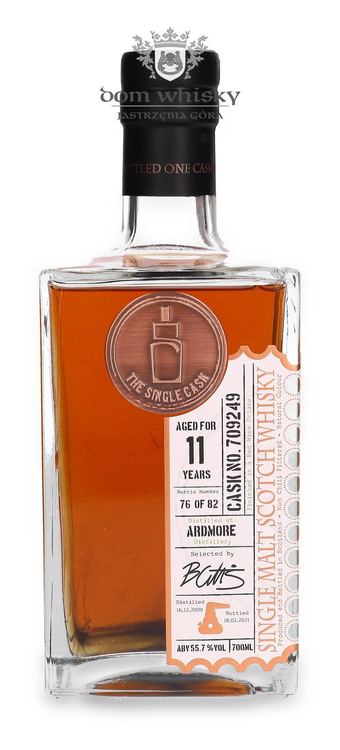 Ardmore 11-letni (D.2009, B. 2021) Red Wine Octave Finish, The Single Cask / 55,7%/ 0,7l