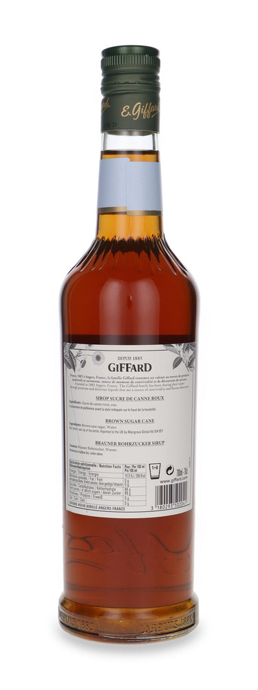 Syrop Giffard Trzcina Cukrowa Ciemna (Brown Sugar Cane) 0,7L