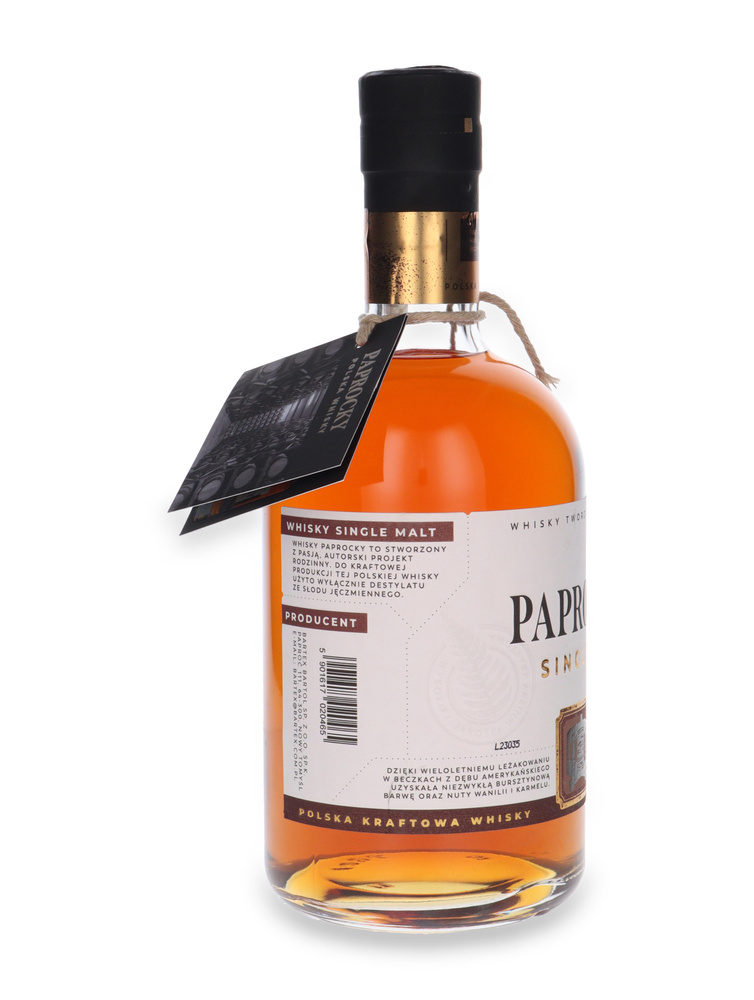 Paprocky Single Malt + miniature / 40% / 0.7l
